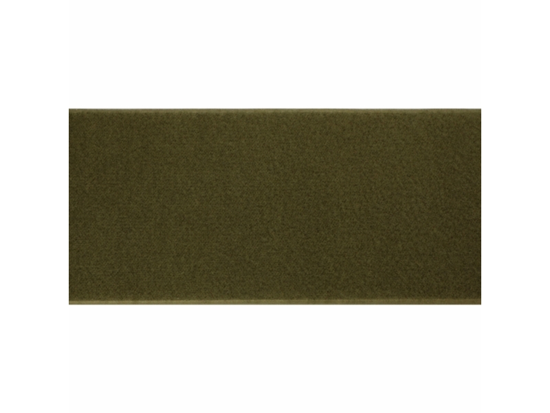 Hook and loop tape  olive&nbsp170 polyester/nylon loop 25 mb