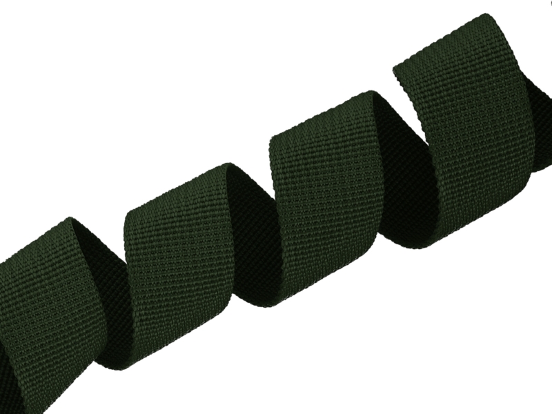 TRAGBAND 25 MM OLIVE 50 LM