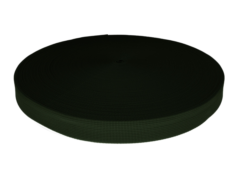 TRAGBAND 25 MM OLIVE 50 LM