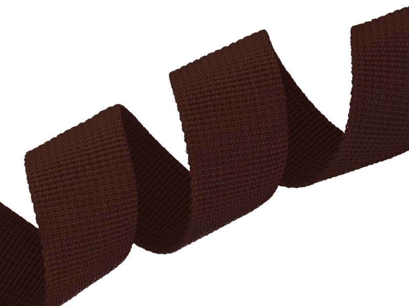 TRAGBAND 30 MM DUNKELBRAUN 50 LM