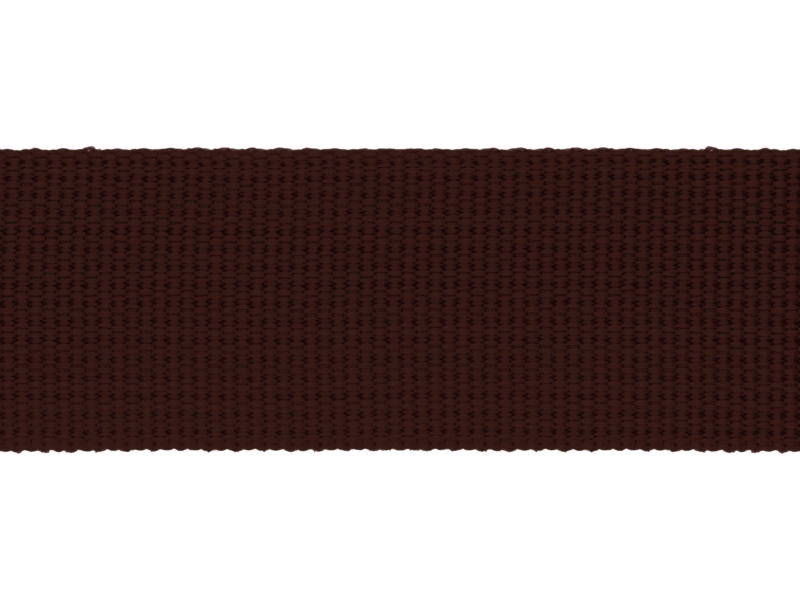 TRAGBAND 30 MM DUNKELBRAUN 50 LM