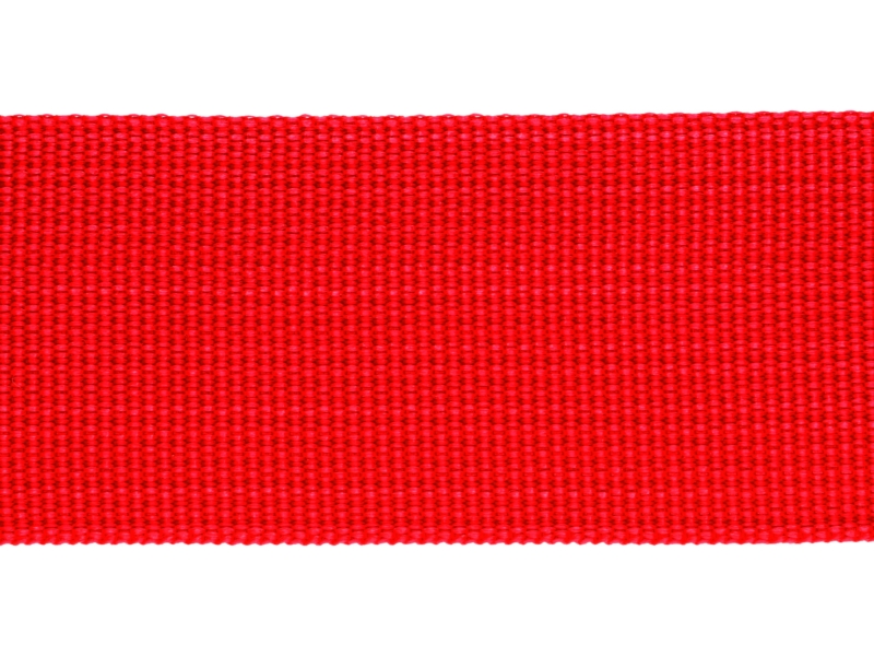 Taśma nośna rypsowa 40 mm czerwona (620)