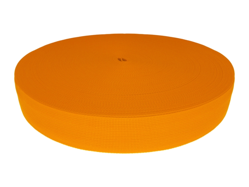 Ripsový nosný popruh 40 mm (506) žlutá