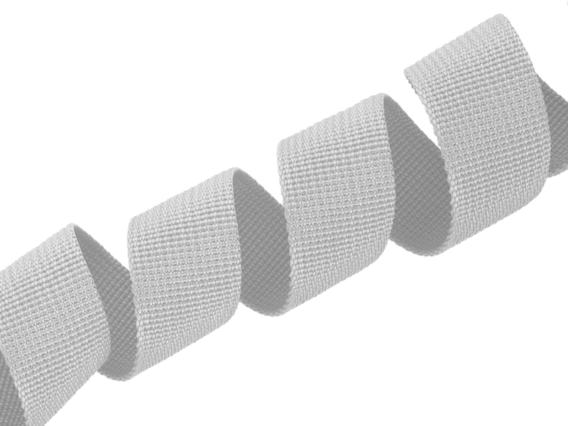 Grosgrain Webbing 25 mm (336) light gray