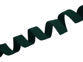 20 mm dark green grosgrain ribbon (153)