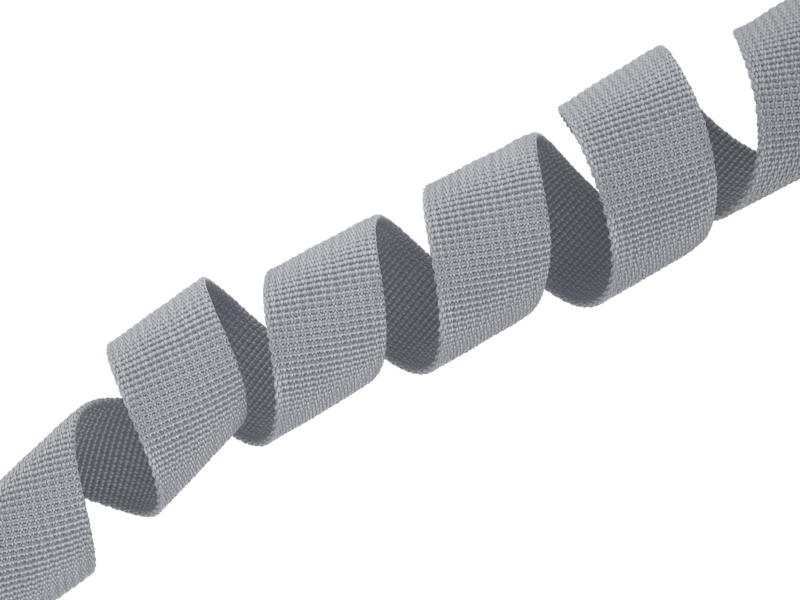 TRAGBAND 25 MM GRAU 50 LM