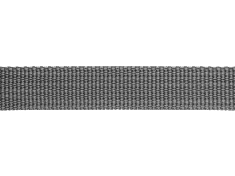 Rips-Trageband 15 mm (860) Grau