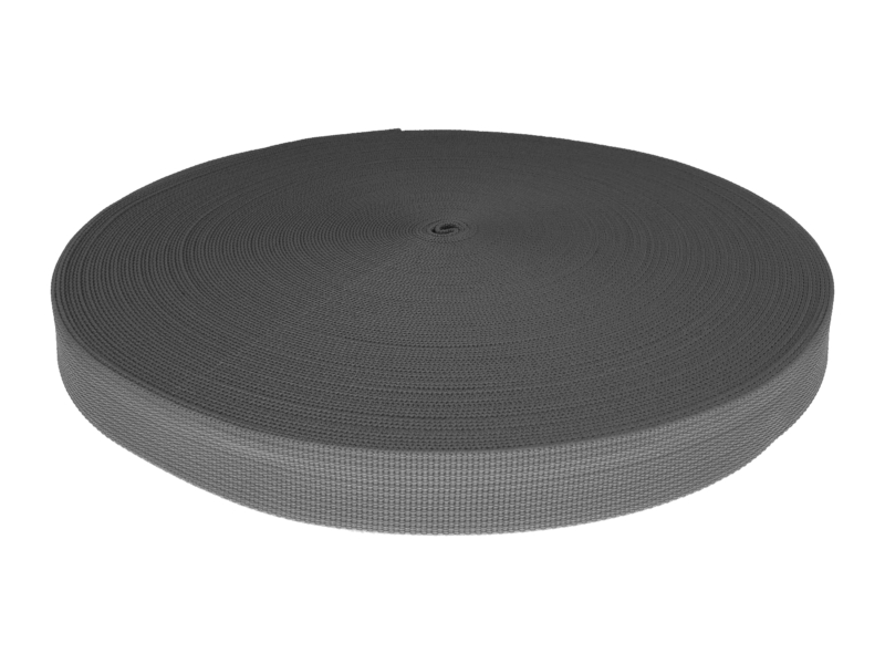Rips-Trageband 25 mm (860) Grau