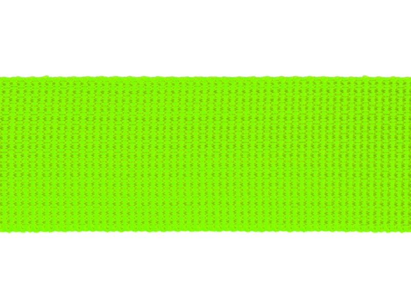 Ripsový nosný popruh 30 mm (1003) neon limetková