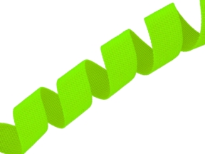 30 mm grosgrain ribbon (1003) neon lime green