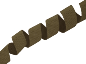 Grosgrain ribbon 25 mm beige (810)
