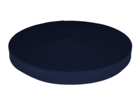 Grosgrain ribbon 25 mm navy blue (117)