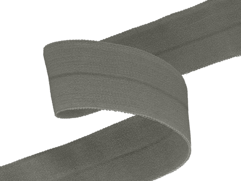 Elastisches Einfassband 20 mm/0,65 mm Dunkelgrau (134)