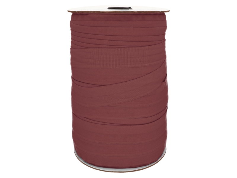 Fold-over elastic 20 mm /0,65 mm burgundy (048)