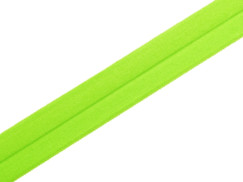 Fold-over elastic 20 mm /0,65 mm lime neon (1001)