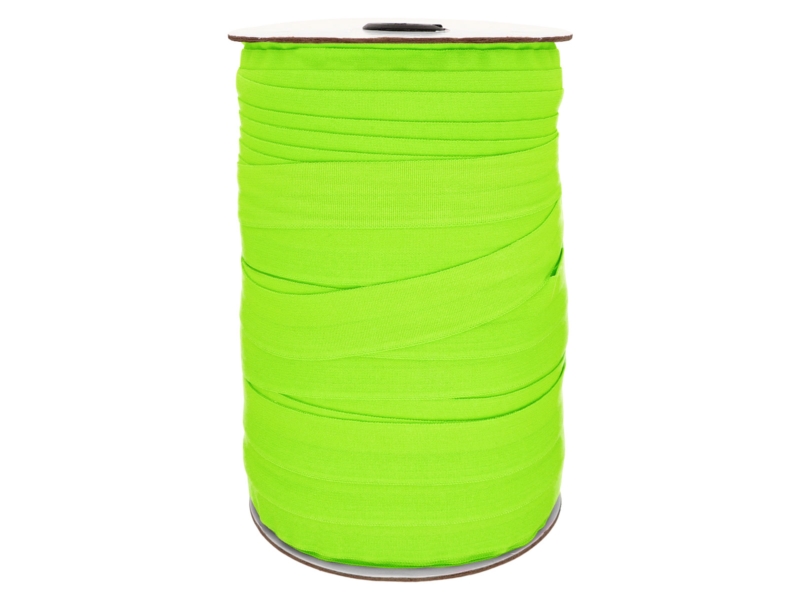 Fold-over elastic 20 mm /0,65 mm lime neon (1001)