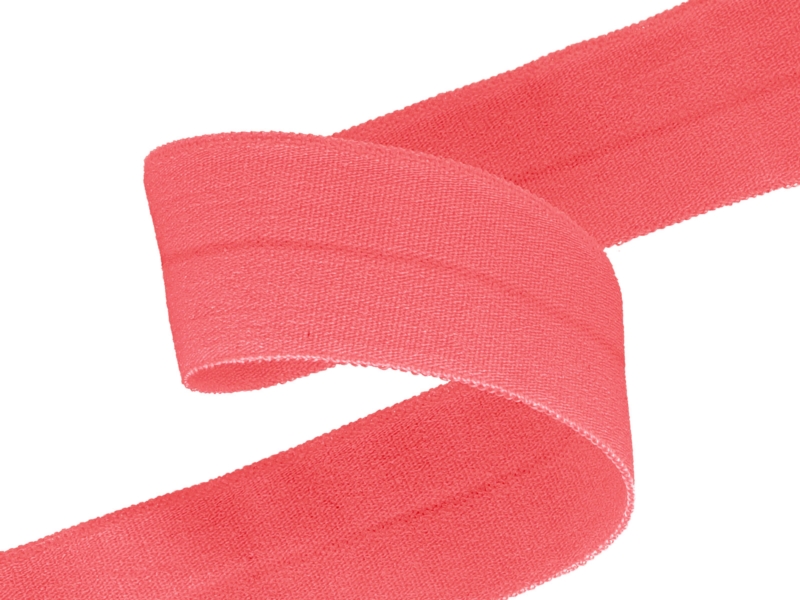 Elastisches Einfassband 20 mm/0,65 mm intensives Rosa (515) Elastisches Einfassband 20 mm/0,65 mm intensives Rosa (515)