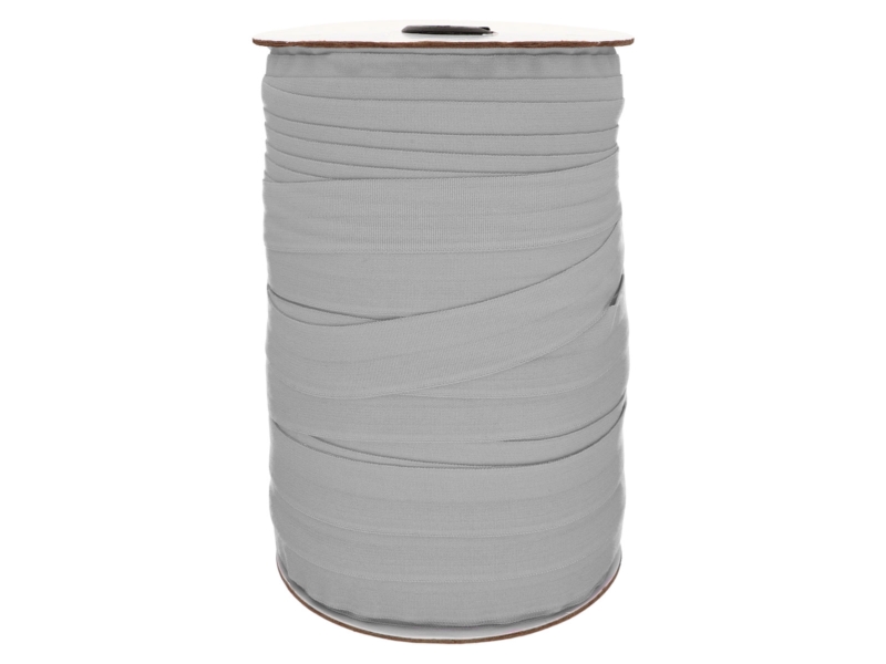Fold-over elastic 20 mm /0,65 mm&nbspgrey (874)