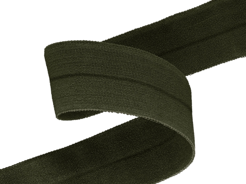 Fold-over elastic 20 mm /0,65 mm&nbspkhaki (173)
