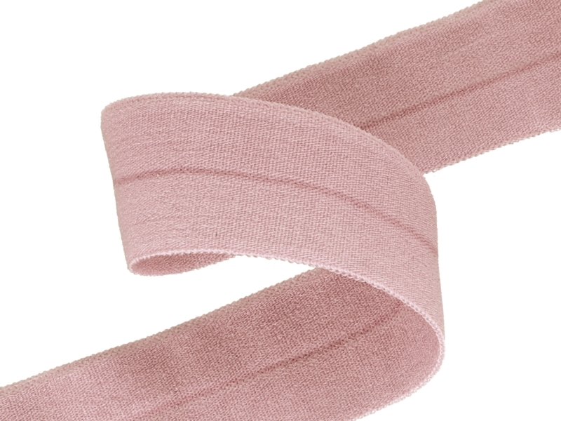 Elastisches Einfassband 20 mm/0,65 mm Stahlrosa (221)