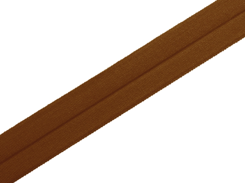 Elastisches Einfassband 20 mm/0,65 mm Braun (714)