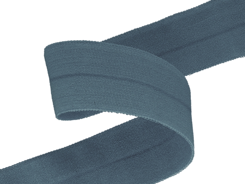 Fold-over elastic 20 mm /0,65 mm dark blue (280)
