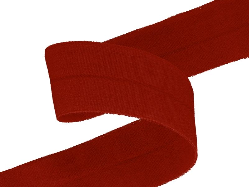 Fold-over elastic 20 mm /0,65 mm maroon (520) Fold-over elastic 20 mm /0,65 mm maroon (520)