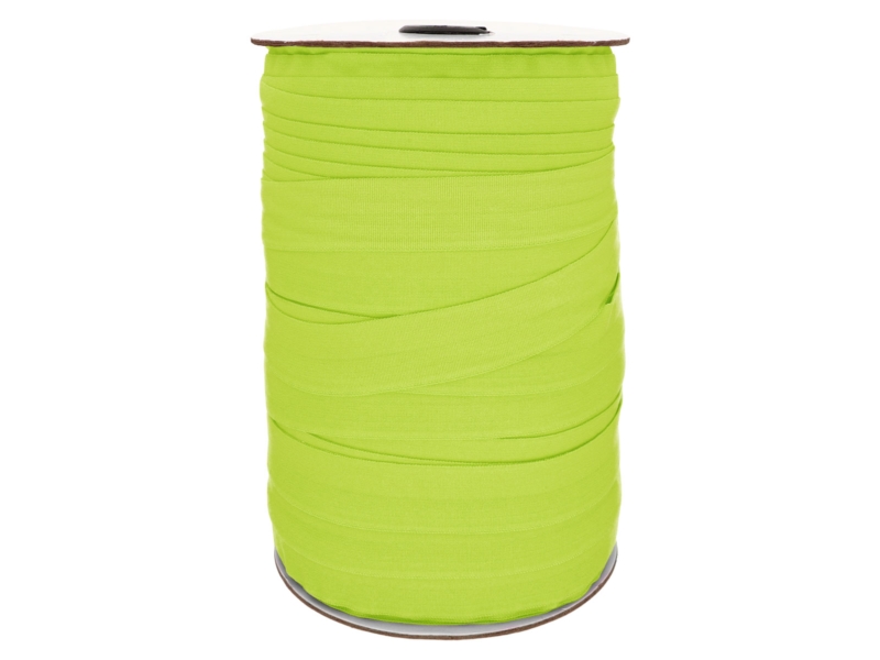 Fold-over elastic 20 mm /0,65 mm yellow-green (589)