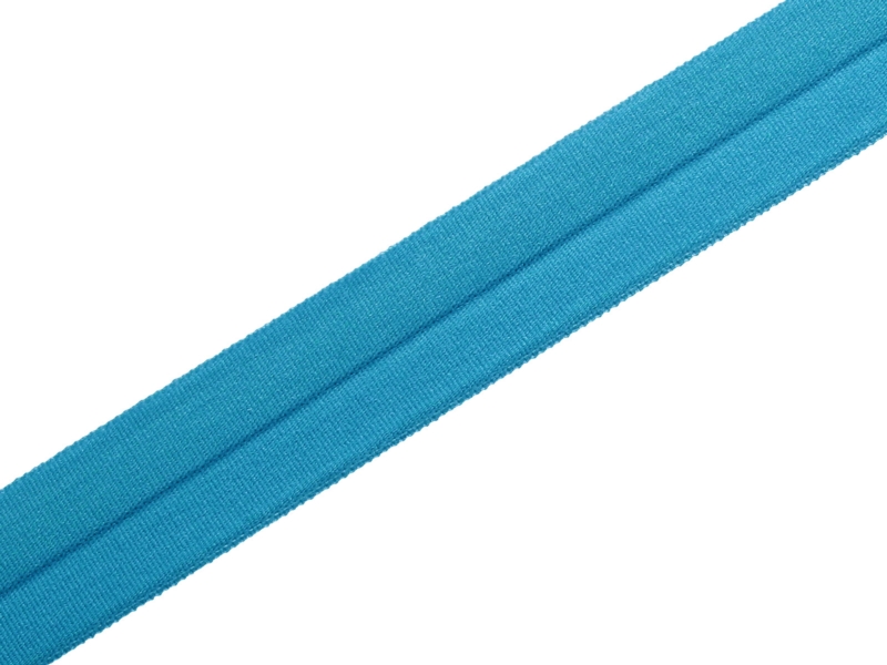 Fold-over elastic 20 mm /0,65 mm blue (643)