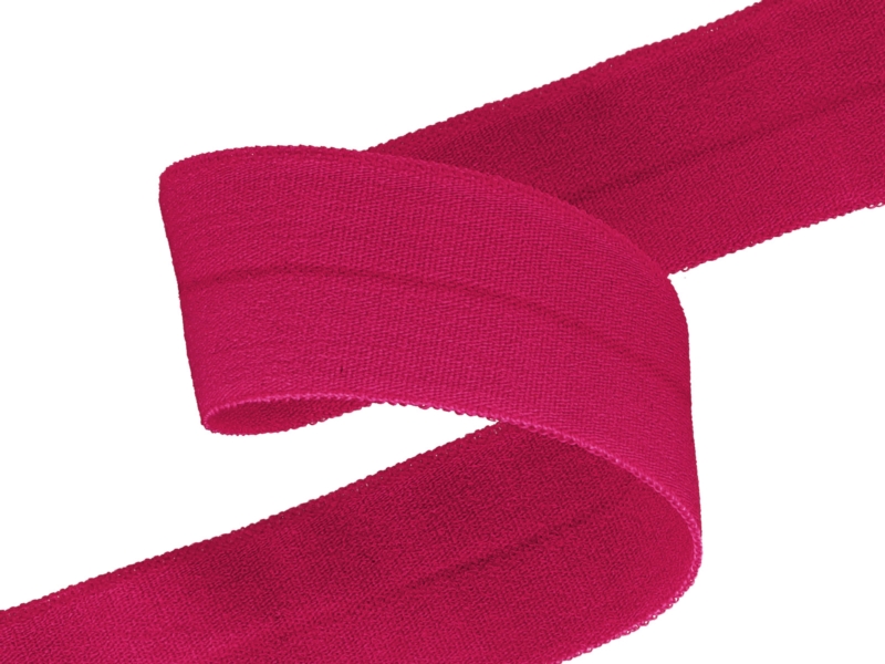 Fold-over elastic 20 mm /0,65 mm maroon (312)