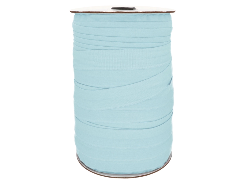 Fold-over elastic 20 mm /0,65 mm light blue (351)