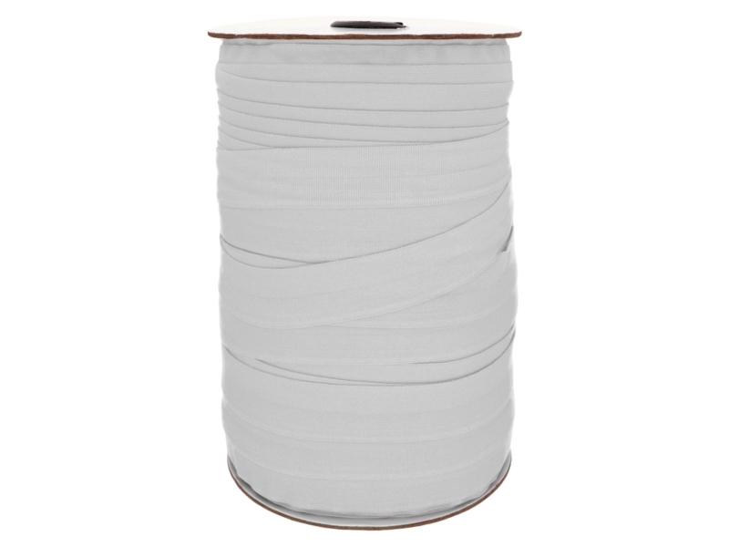 Fold-over elastic 20 mm /0,65 mm light grey (337)