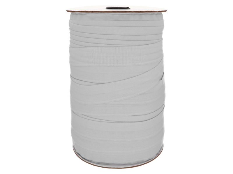 Fold-over elastic 20 mm /0,65 mm light grey (336)