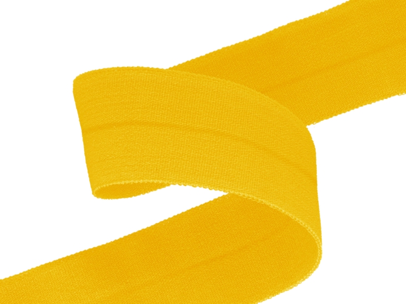 Elastisches Einfassband 20 mm/0,65 mm intensives Gelb (506)