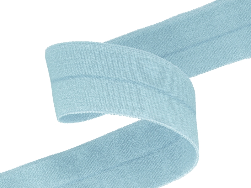 Fold-over elastic 20 mm /0,65 mm grey blue (352)