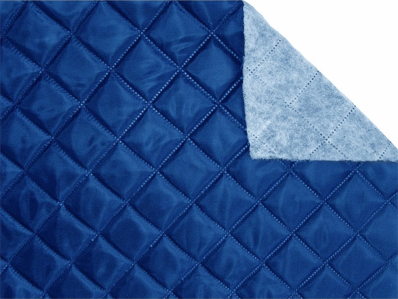 QUILTED POLYESTER  LINING FABRIC  180T (580) BLUE 150 CM&nbspMB