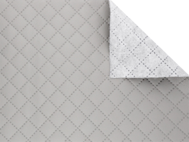 IMITATION QUILTED LEATHER STARS&nbspLIGHT GREY&nbsp140 CM 1 MB