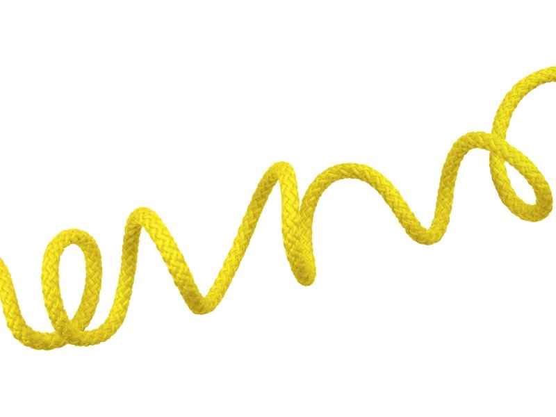 TWINE  504 YELLOW 5,5 MM EU