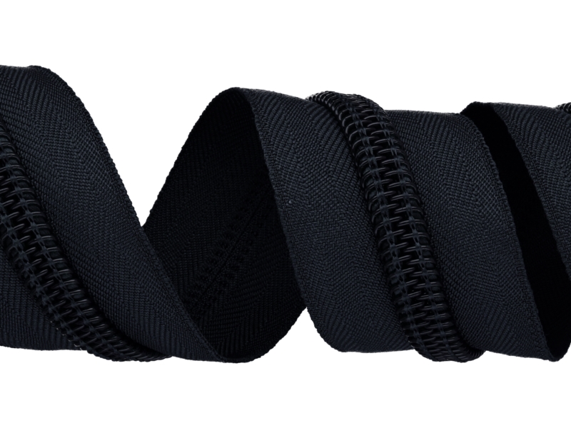 NYLON ZIPPER TAPE 10  (301) GRAPHITE 39 G/M