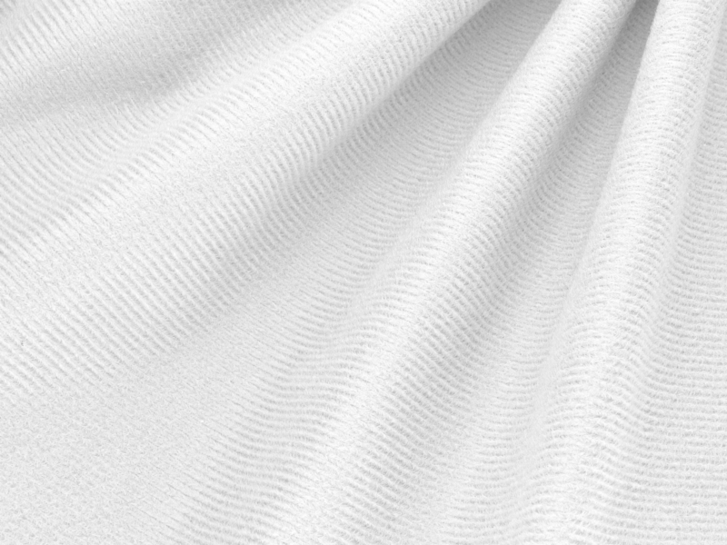 TKANINA SUCHÝ ZIP TYP LOPUCH BÍLÁ 501 150 CM POLYESTER