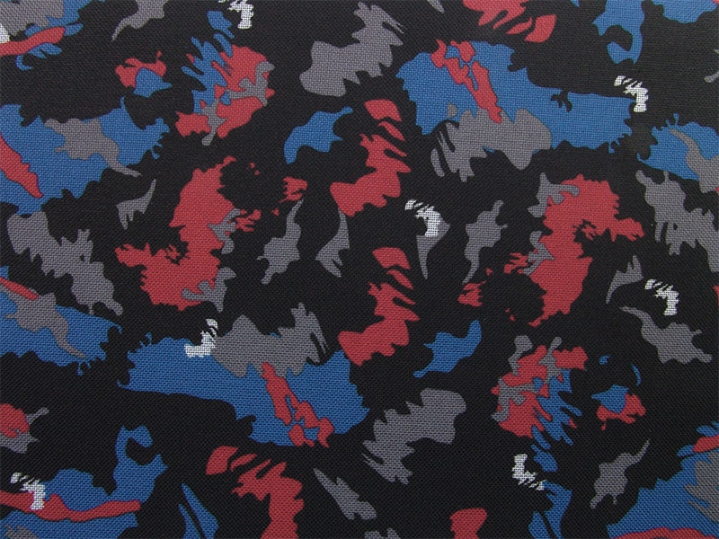 Polyester fabric premium 600d*300d waterproof pvc-f covered camouflage 11 150  cm