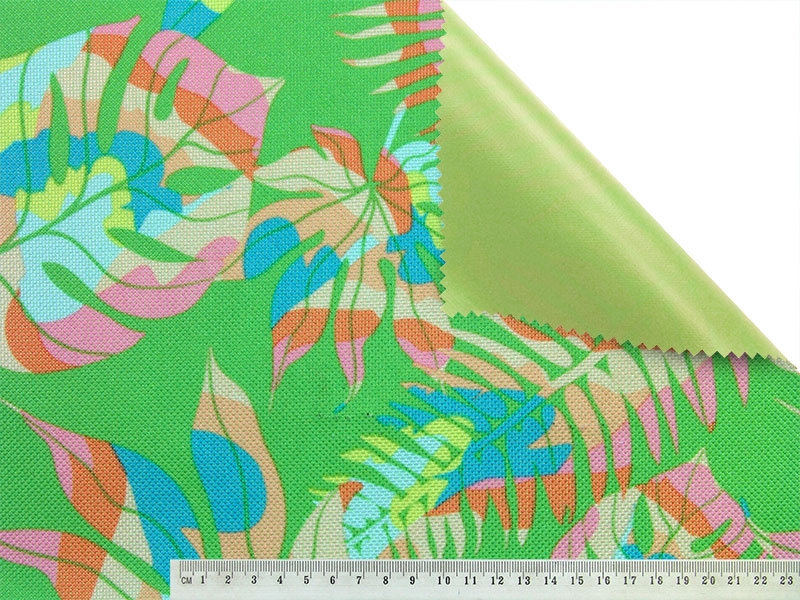 Polyester fabric premium 600d*300d waterproof pvc-f covered monstera 13 150 cm