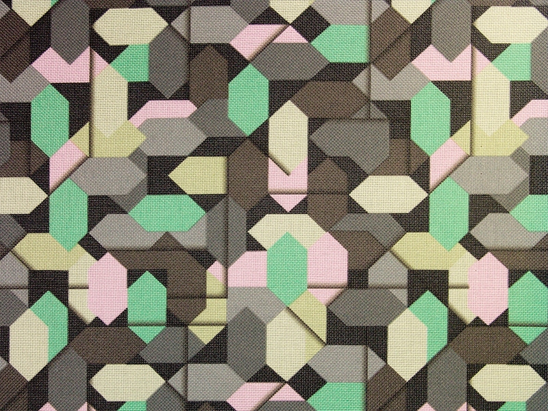 Polyester fabric premium 600d*300d waterproof pvc-f covered geometry 16 150 cm