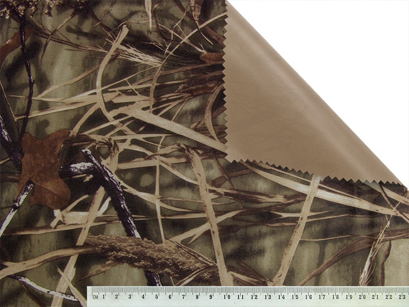 Polyester fabric premium 600d*300d waterproof pvc-f covered rushes 64 150 cm 1 mb