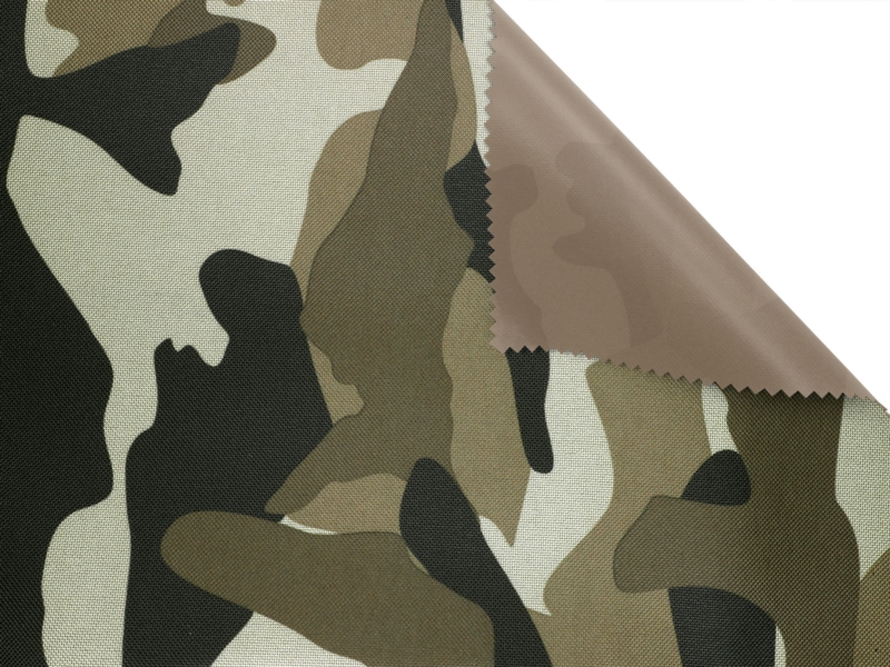 Polyester fabric premium 600d*300d waterproof pvc-f covered moro 20 150 cm