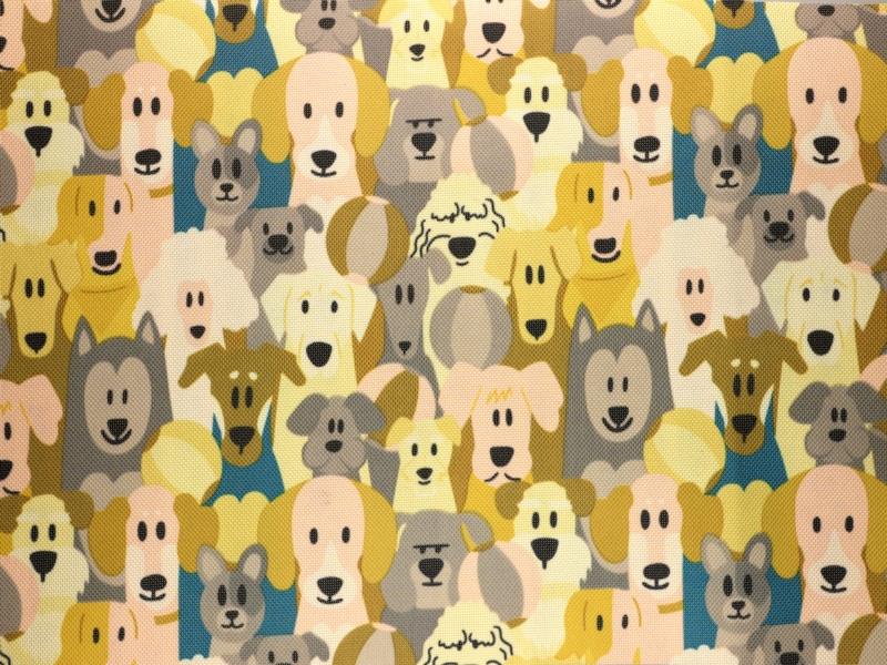 Polyester fabric premium 600d*300d waterproof pvc-f covered dogs 25