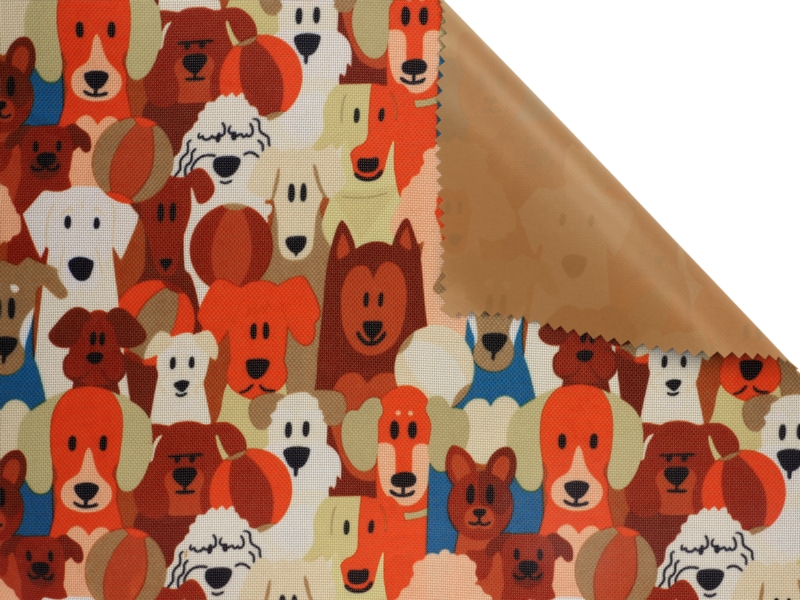 Polyester-stoff   premium  600d*300d wasserdicht pvc-f-beschichtet Hunde 24 150 cm