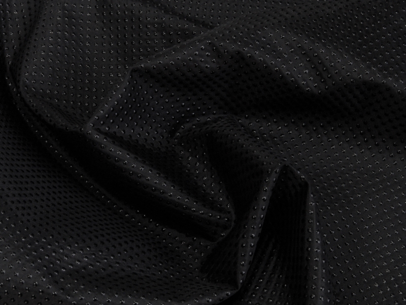 ANTI-SLIP POLYESTER FABRIC 420D PU COVERED REACH BLACK 580150 CM MB