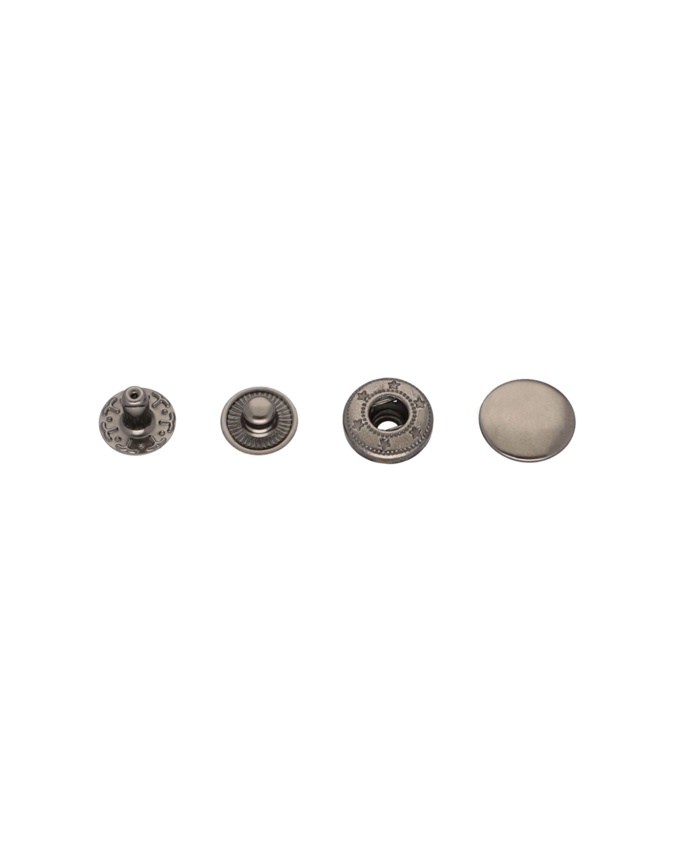 Napa nierdzewna alfa 12,5 mm czarny nikiel