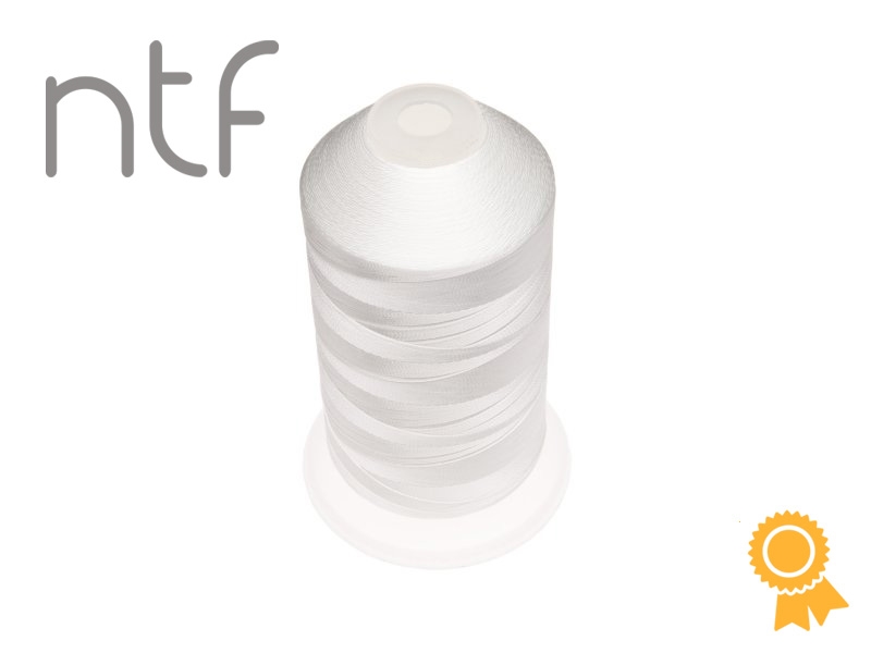 НИТКИ ПОЛИЭСТЕРОВЫЕ NTF 210D/3 БЕЛЫЕ A501 3000 MB